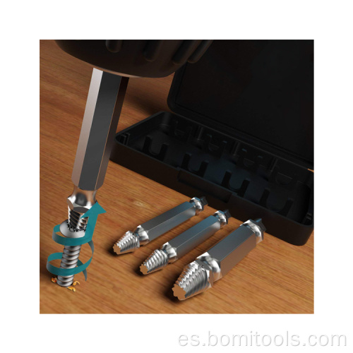 Extractor de tornillos bien roto Juego de brocas